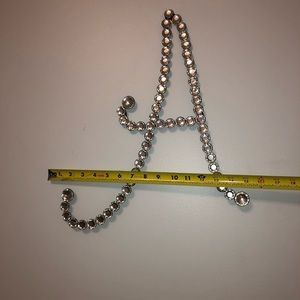 Wall Art /Decoration/ Dorm Rhinestone Initial “A”